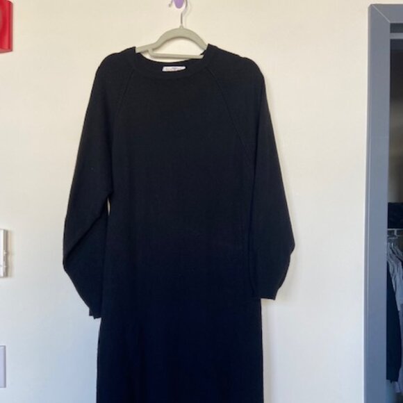 Royal Silk 100% Cashmere Sweater Dress Large - Picture 1 of 3